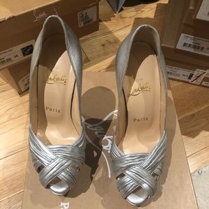 Christian Louboutin Aborina 15 Calf Lame size 35.5